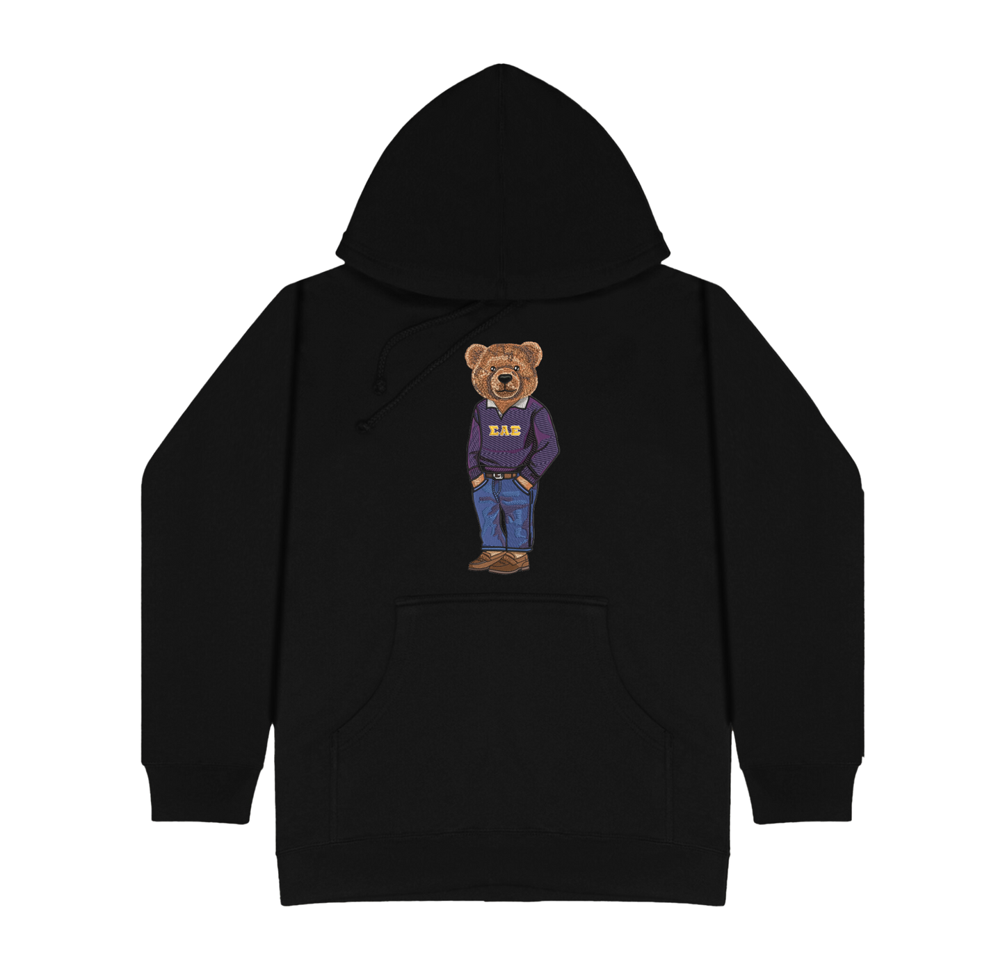 ΣΑΕ Bear Original Embroidered Hoodie