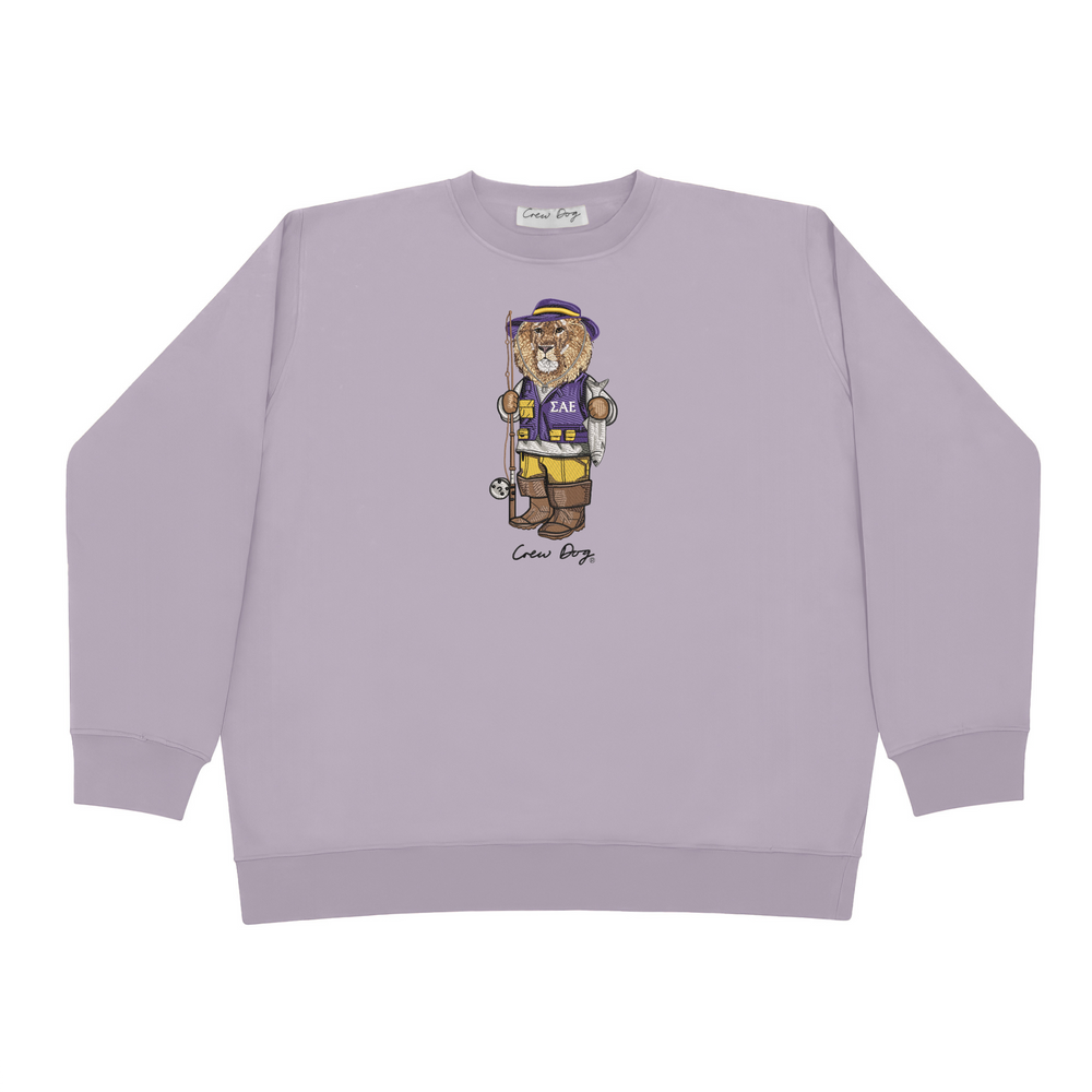ΣΑΕ Fishing Embroidered Crewneck