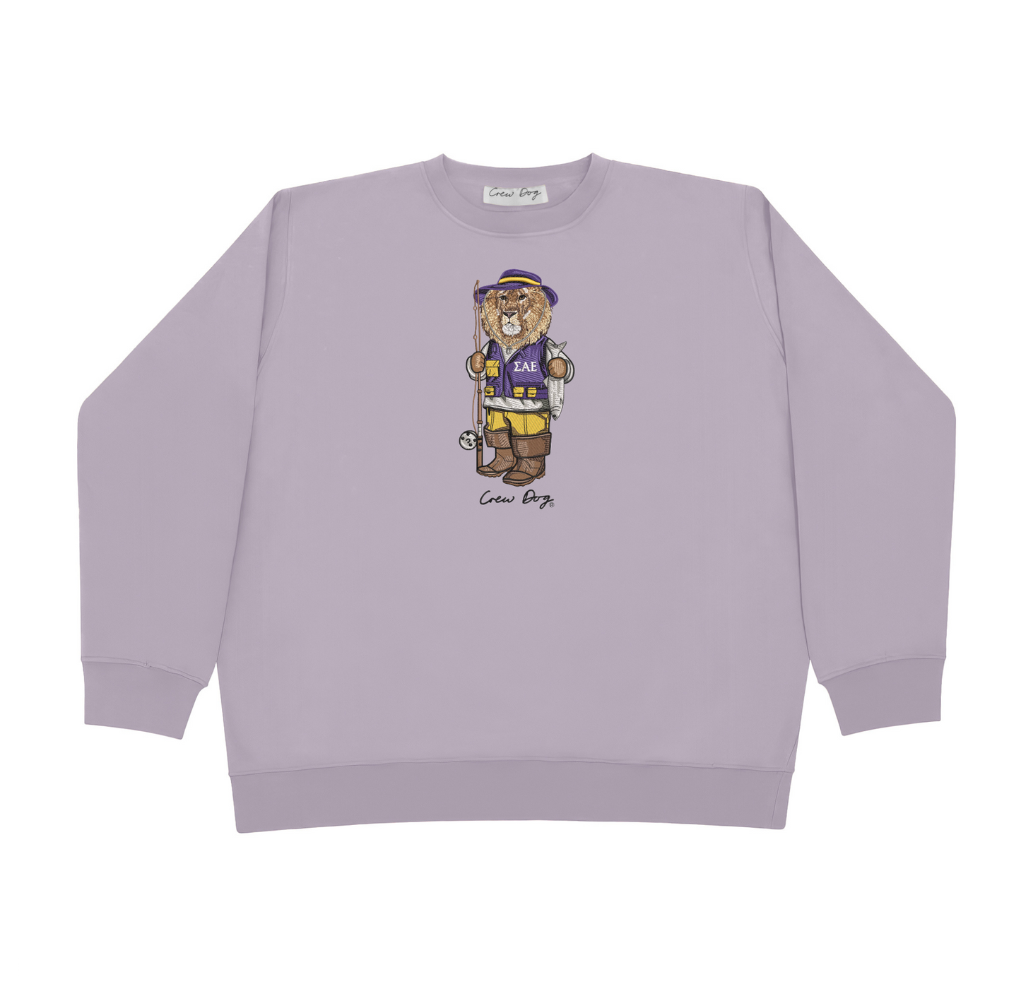 ΣΑΕ Fishing Embroidered Crewneck