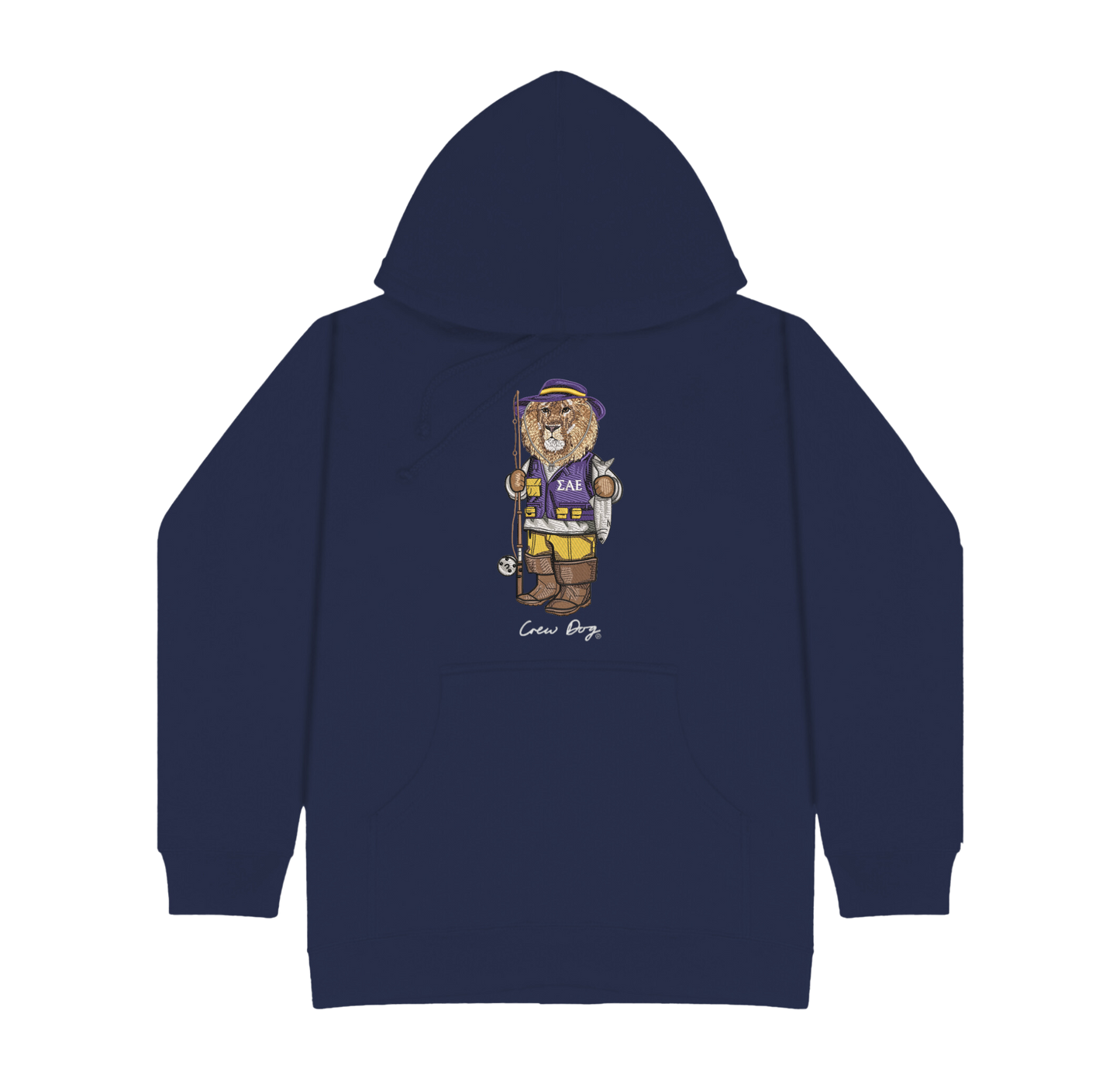 ΣΑΕ Fishing Embroidered Hoodie