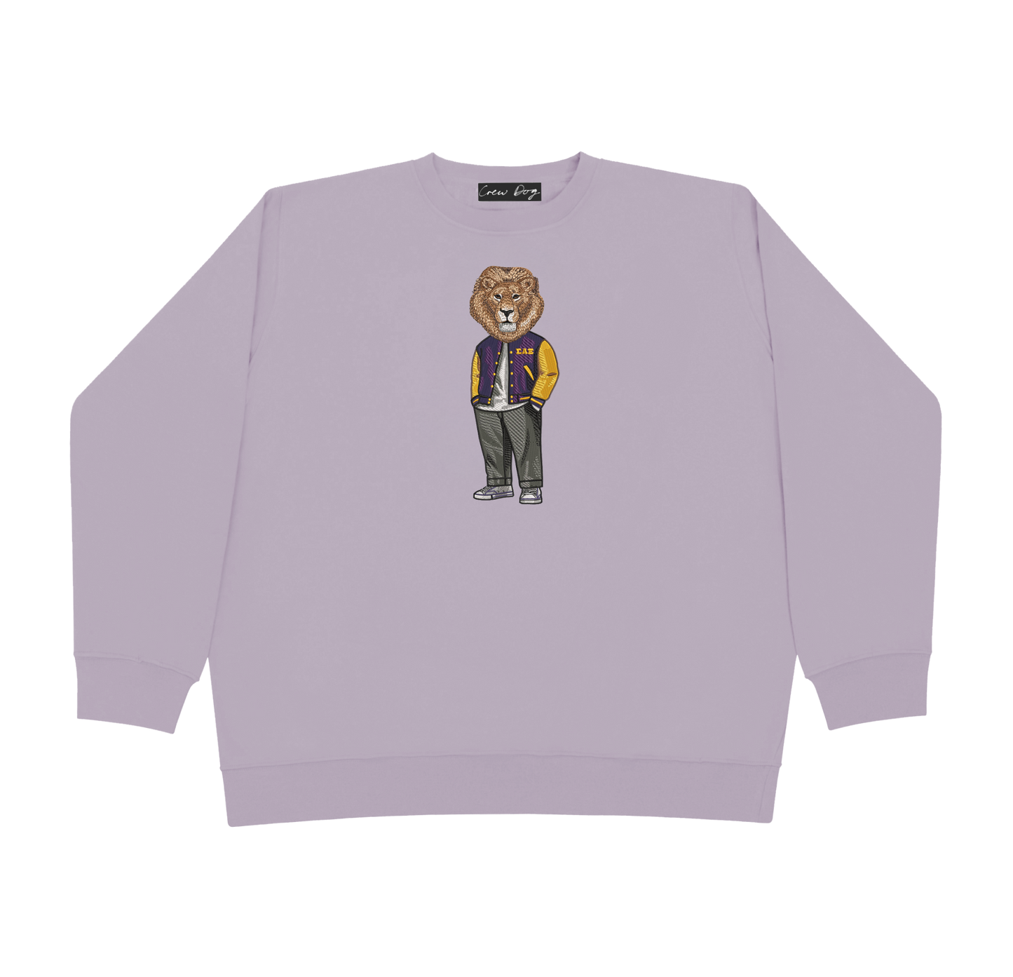 ΣΑΕ Lion Bucket Hat Embroidered Crewneck