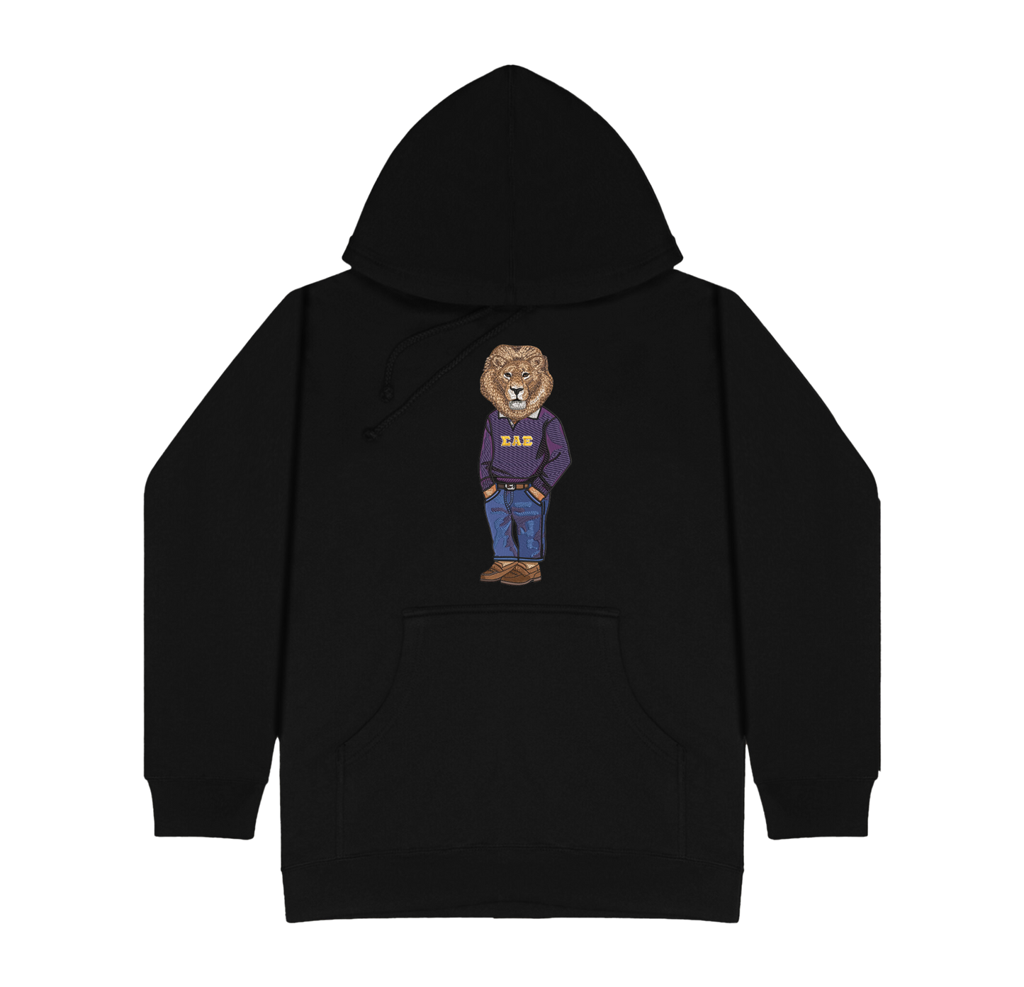 ΣΑΕ Lion Original Embroidered Hoodie