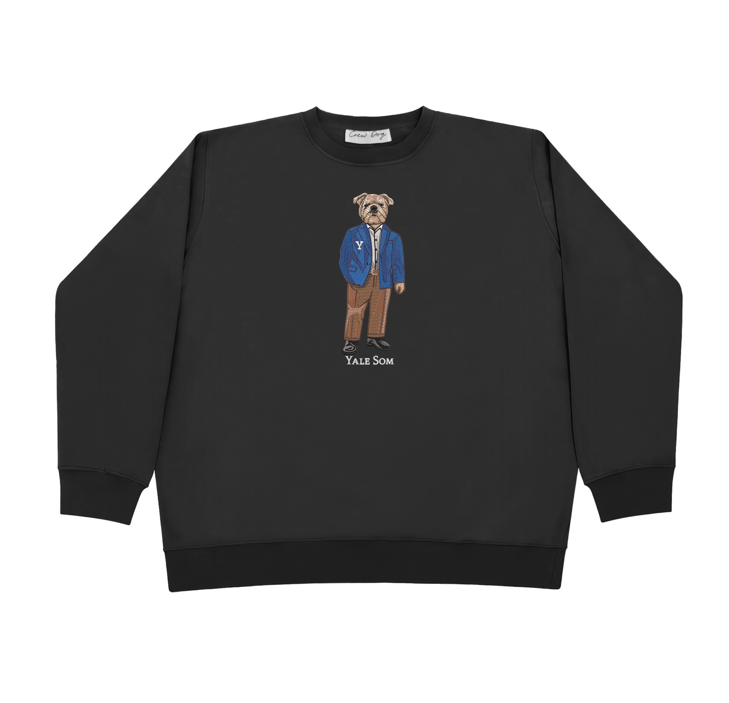 Yale SOM Businessman Embroidered Crewneck