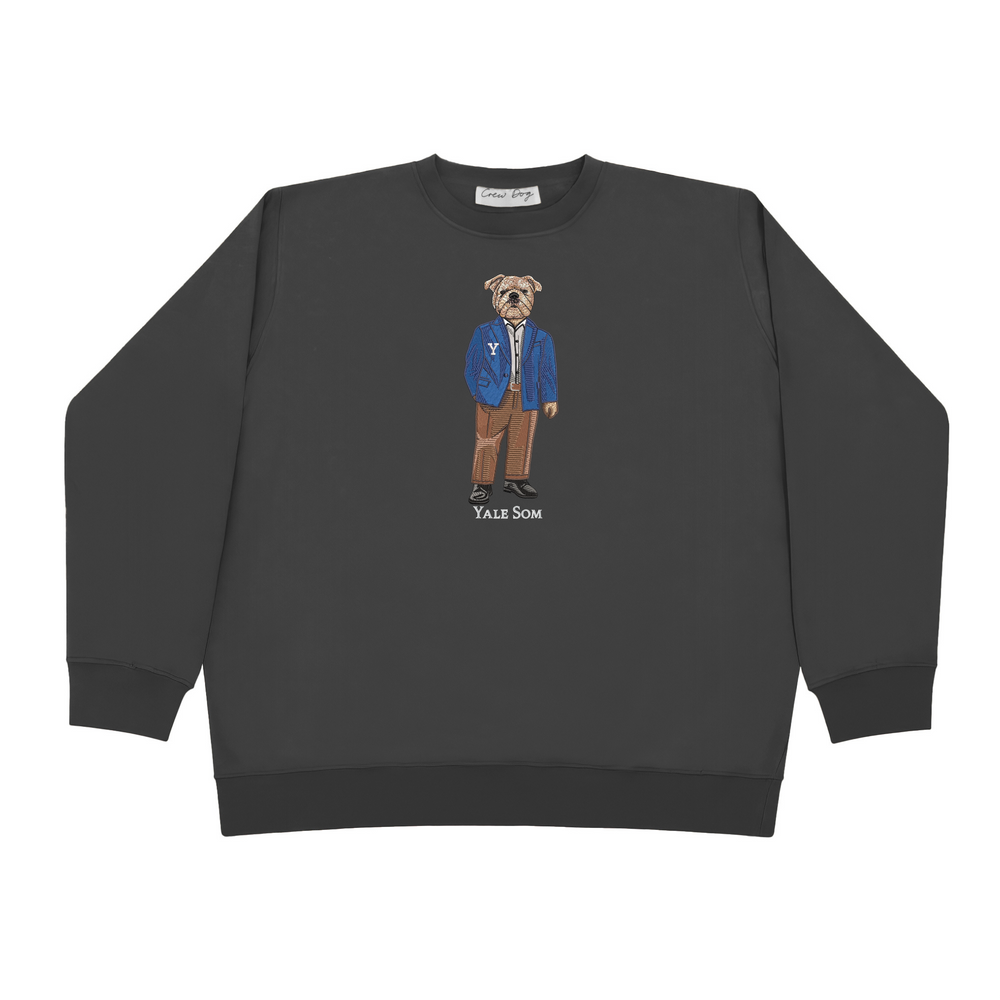 
                      
                        Yale SOM Businessman Embroidered Crewneck
                      
                    
