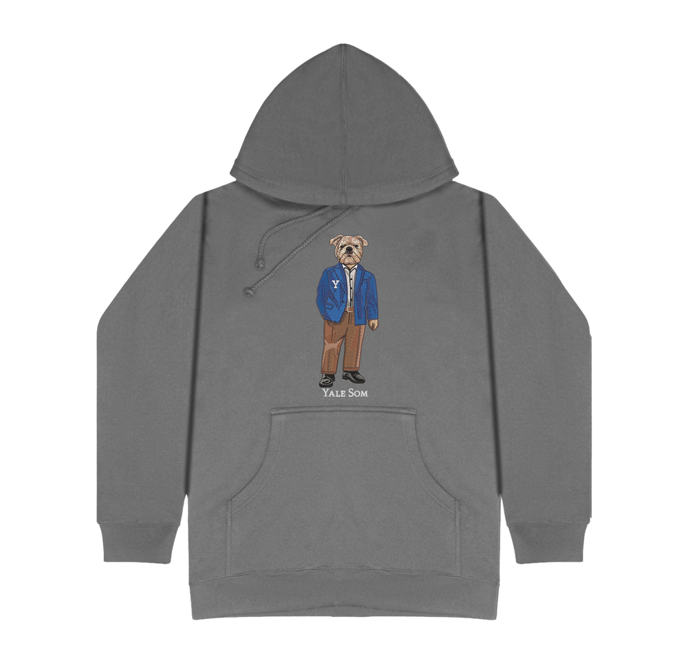 Yale SOM Businessman Embroidered Hoodie