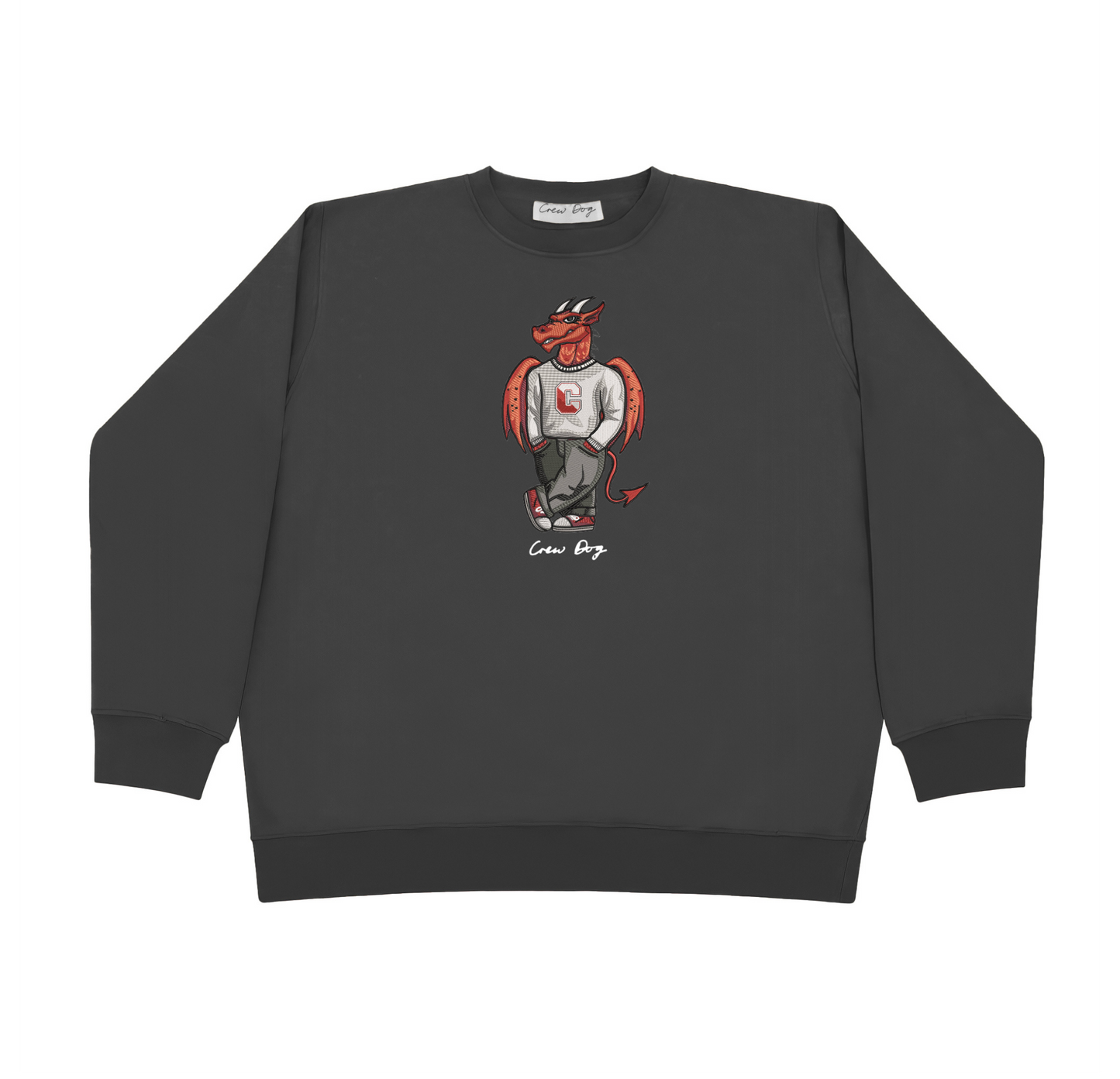 SUNY Cortland Original Embroidered Crewneck