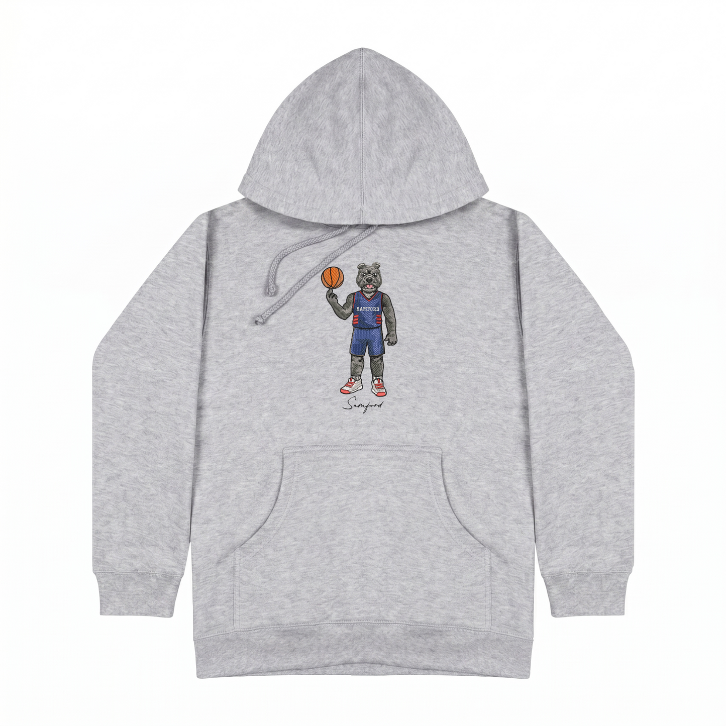 Samford Basketball Embroidered Hoodie