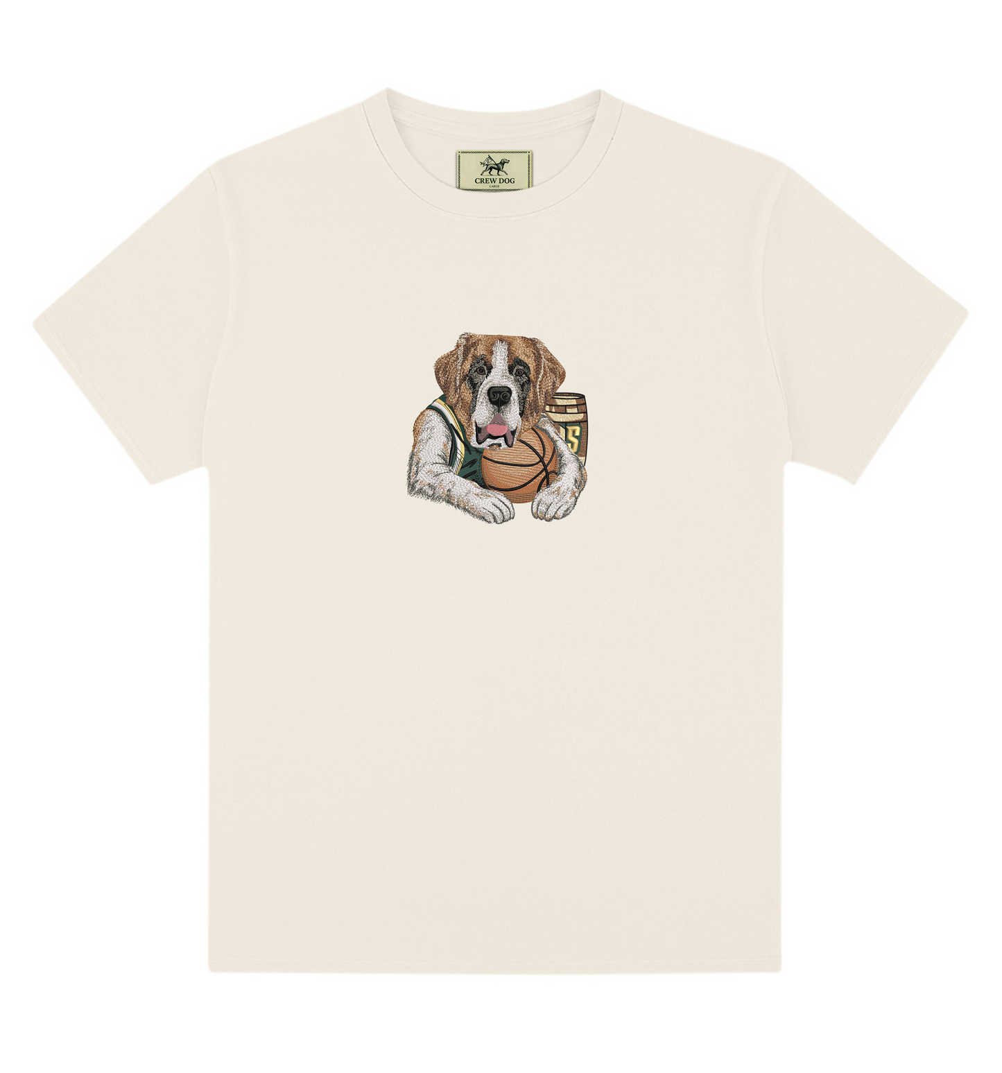 Siena Basketball Embroidered Tee