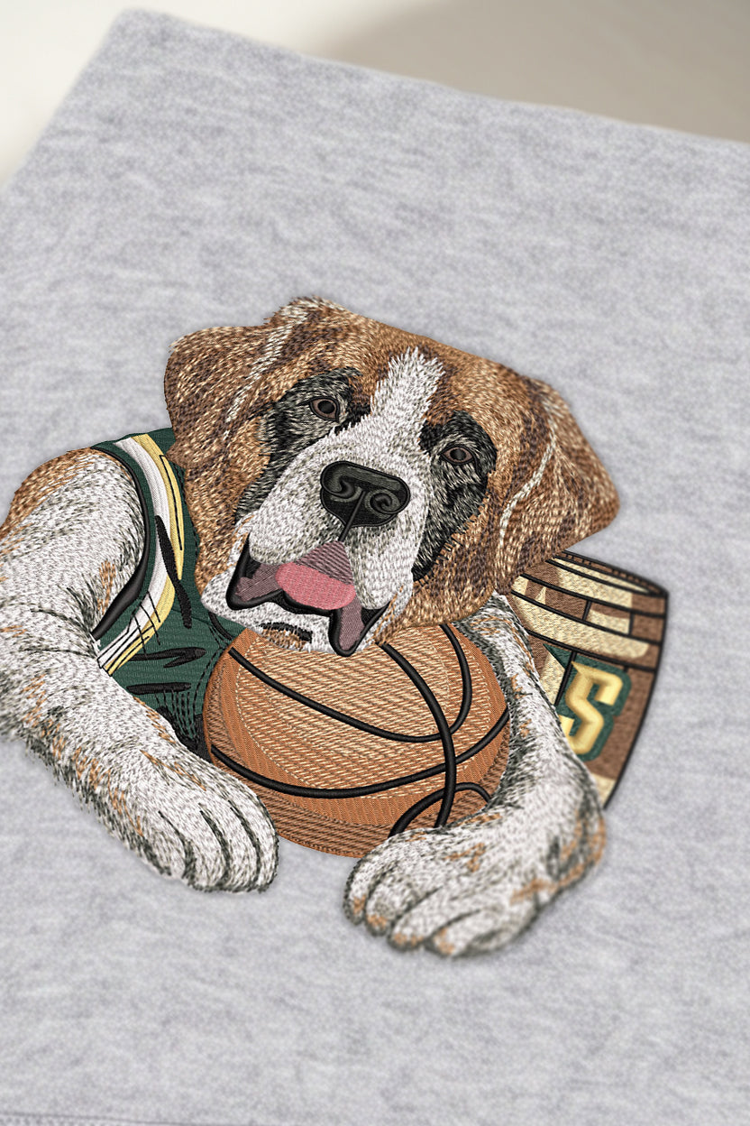 Siena Basketball Embroidered Hoodie