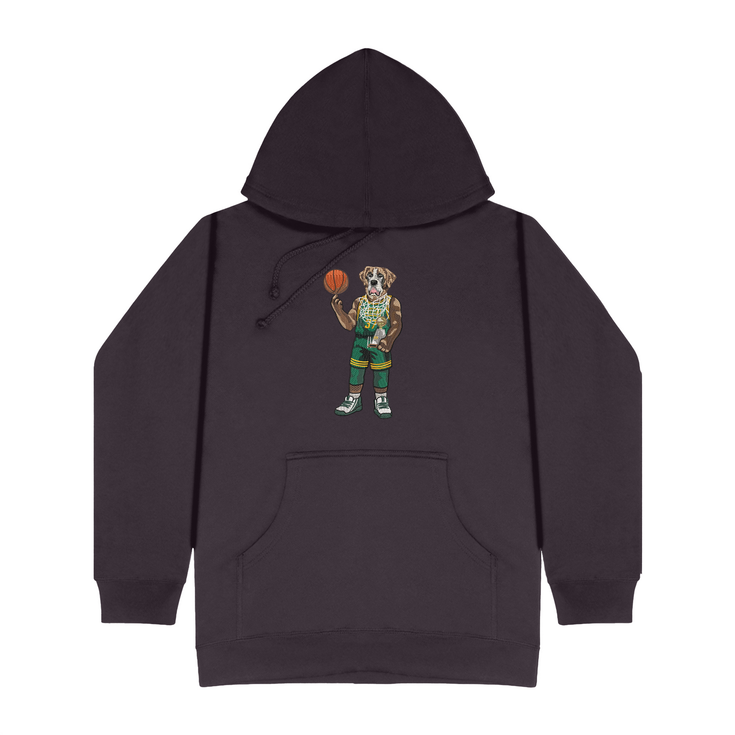 Siena Basketball Net Embroidered Hoodie
