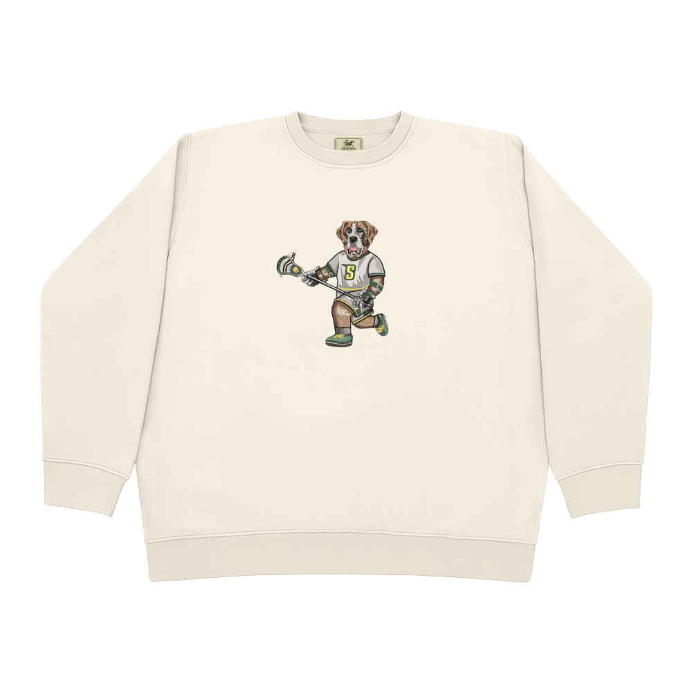 Siena Lacrosse Embroidered Crewneck