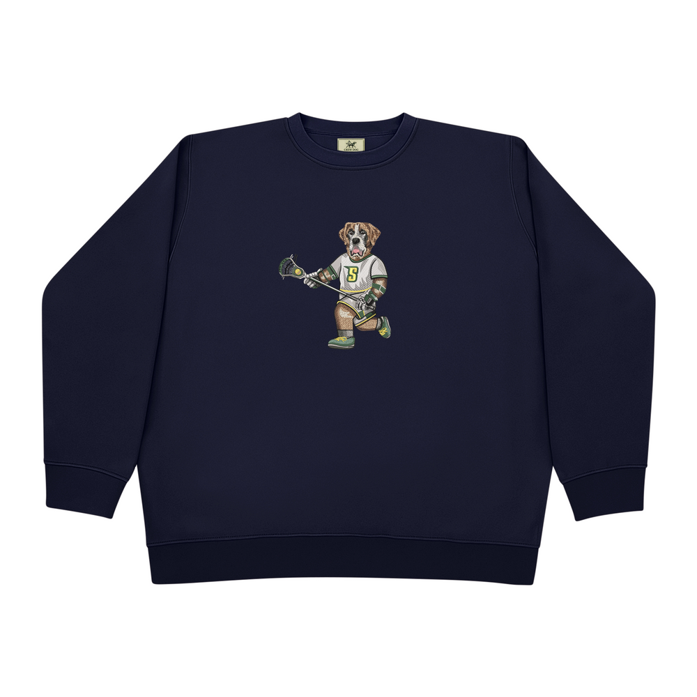 
                      
                        Siena Lacrosse Embroidered Crewneck
                      
                    