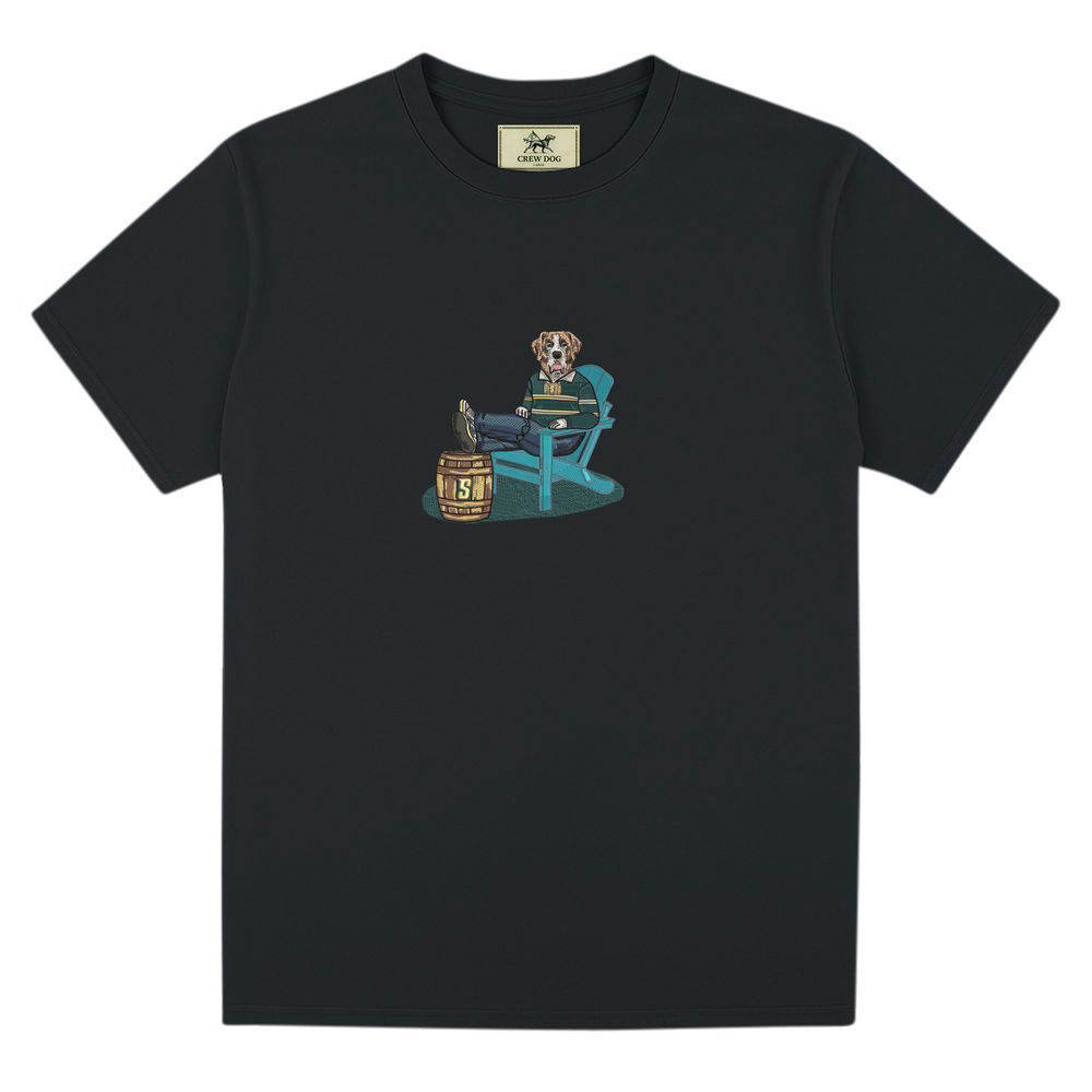 
                      
                        Siena Lounging Embroidered Tee
                      
                    