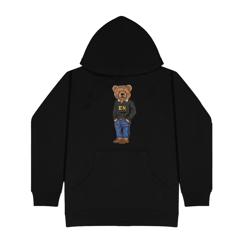 
                      
                        ΣΝ Bear Original Embroidered Hoodie
                      
                    
