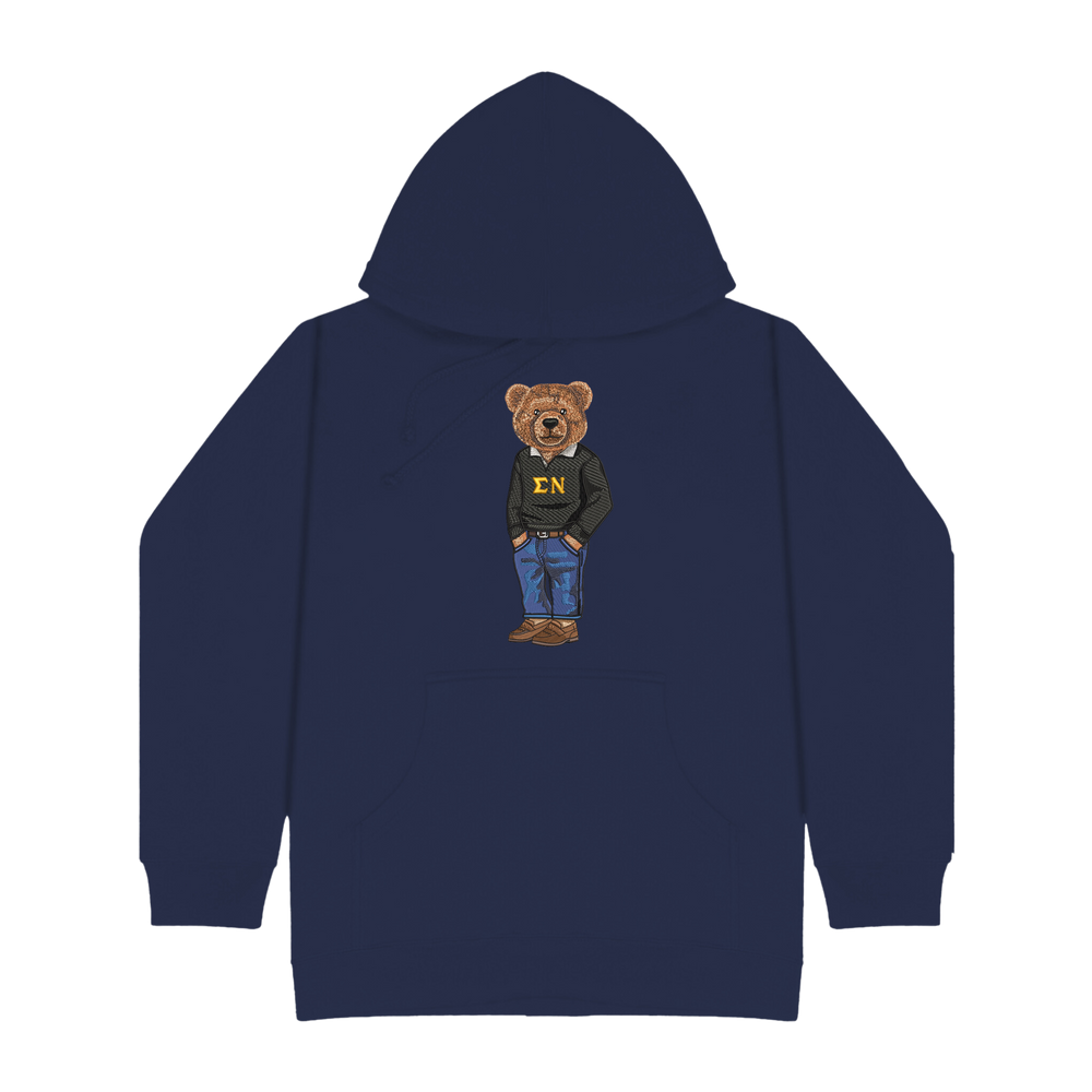 
                      
                        ΣΝ Bear Original Embroidered Hoodie
                      
                    