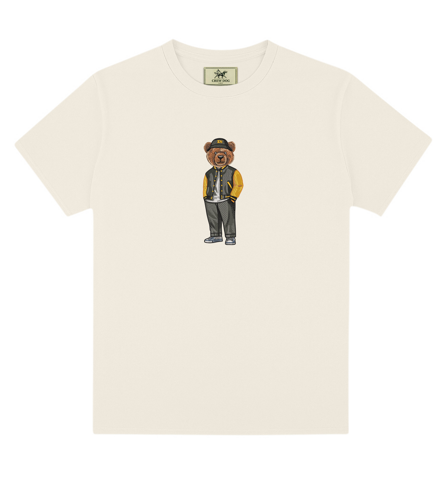 Sigma Nu Bear Bucket Hat Embroidered Tee