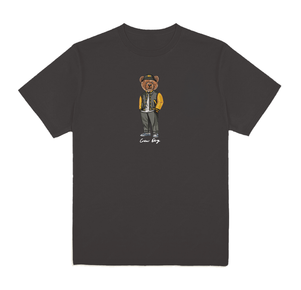 ΣΝ Bear Bucket Hat Embroidered Tee