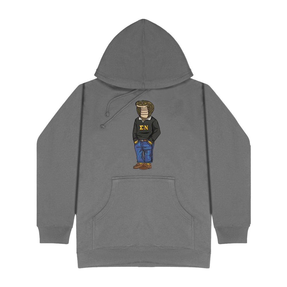 
                      
                        ΣΝ Snake Original Embroidered Hoodie
                      
                    