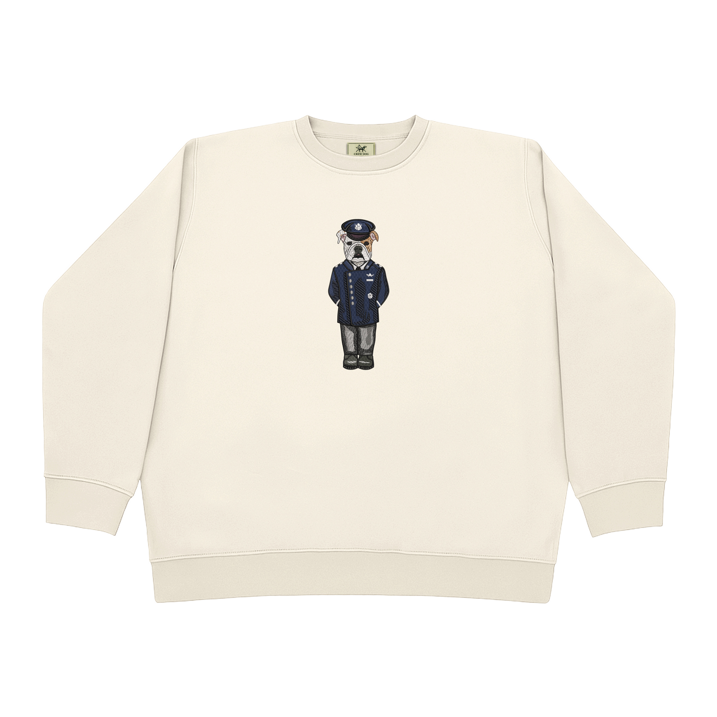 Space Force Dress Blues Embroidered Crewneck