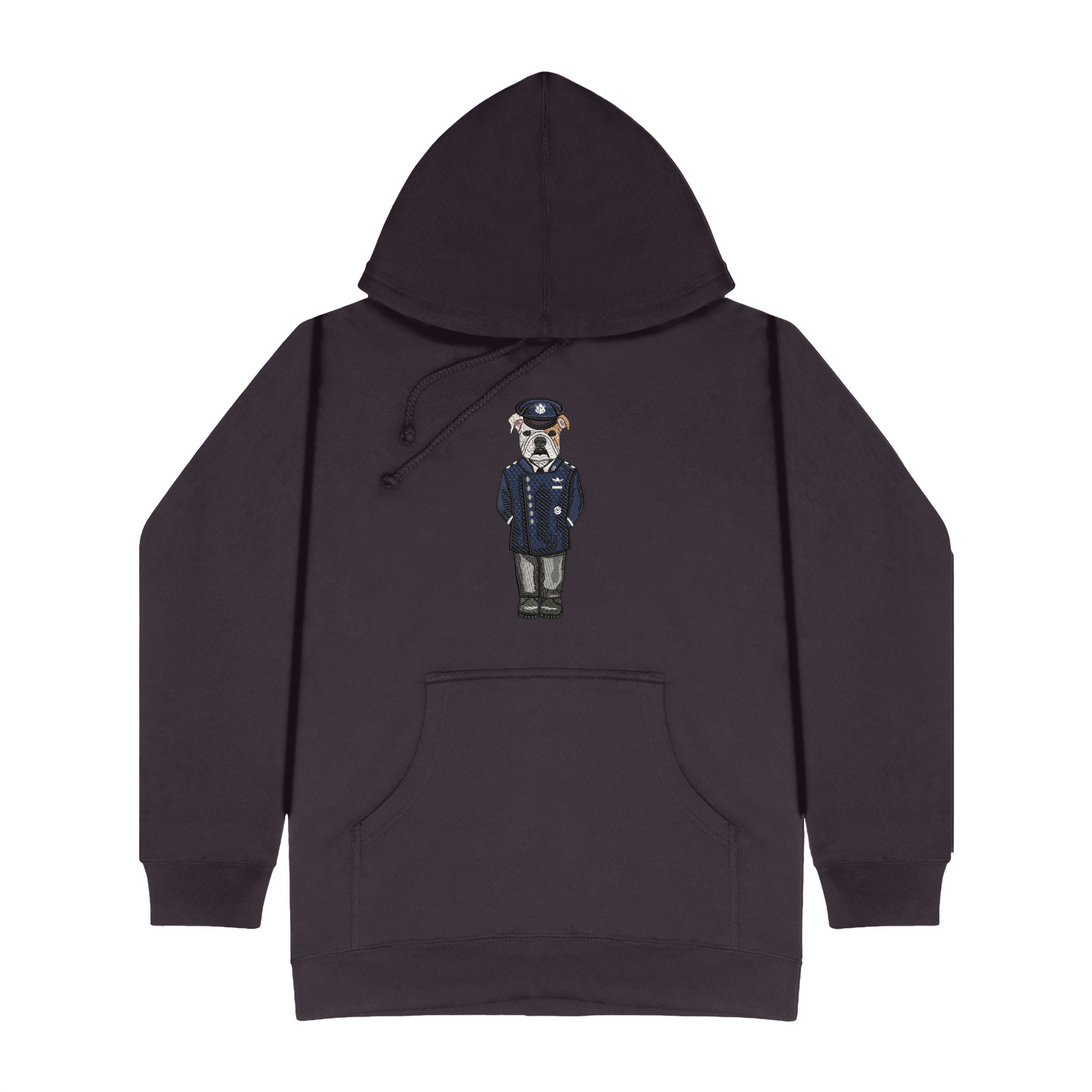 Space Force Dress Blues Embroidered Hoodie