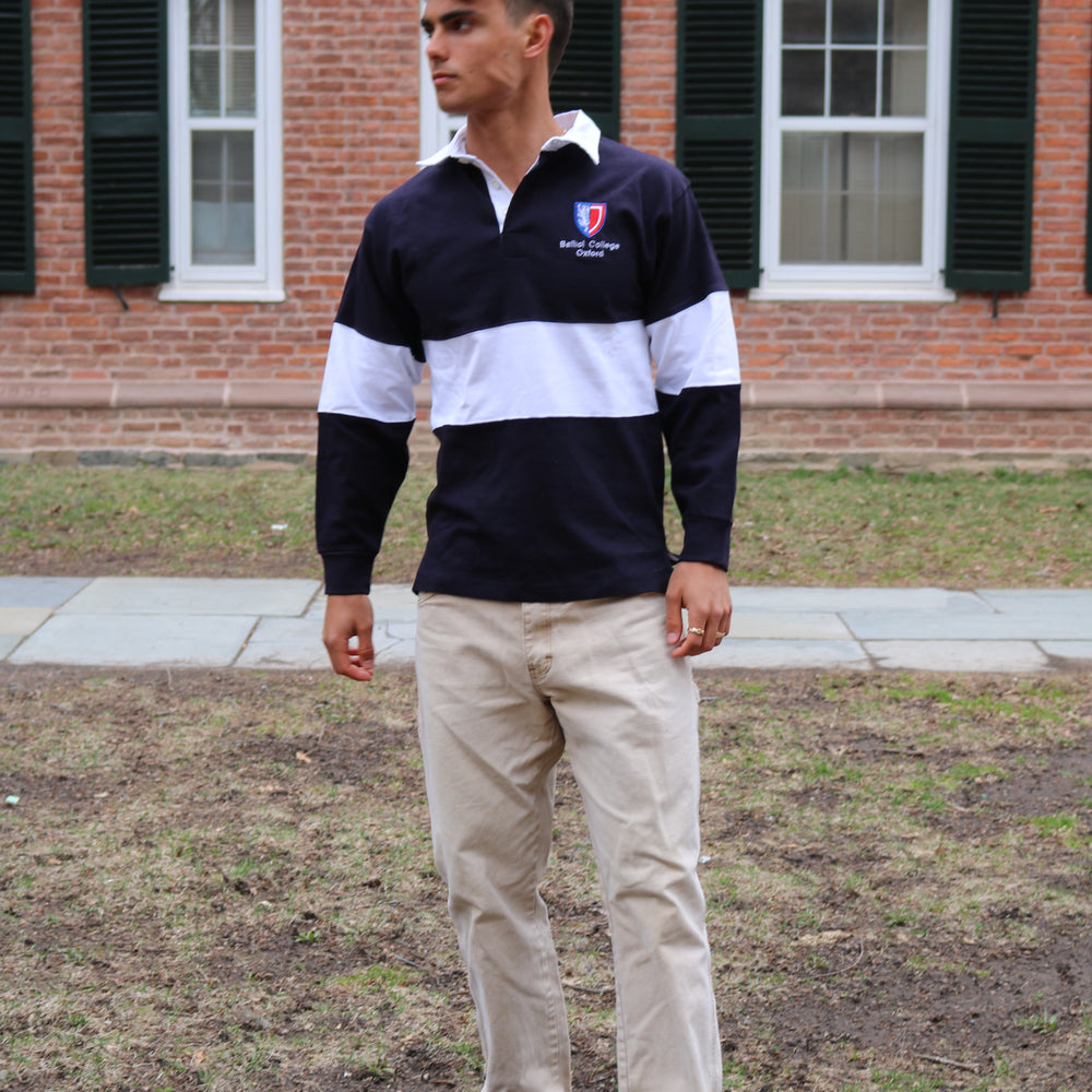 Balliol Stash Striped Rugby Shirt