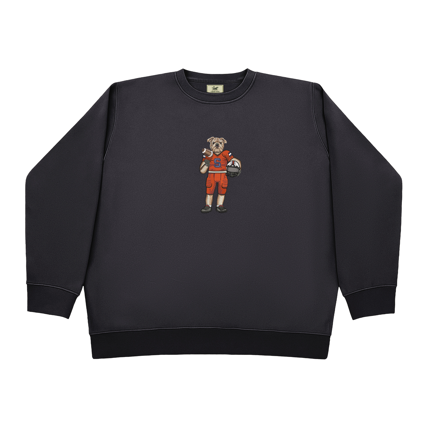 Syracuse University Football Embroidered Crewneck