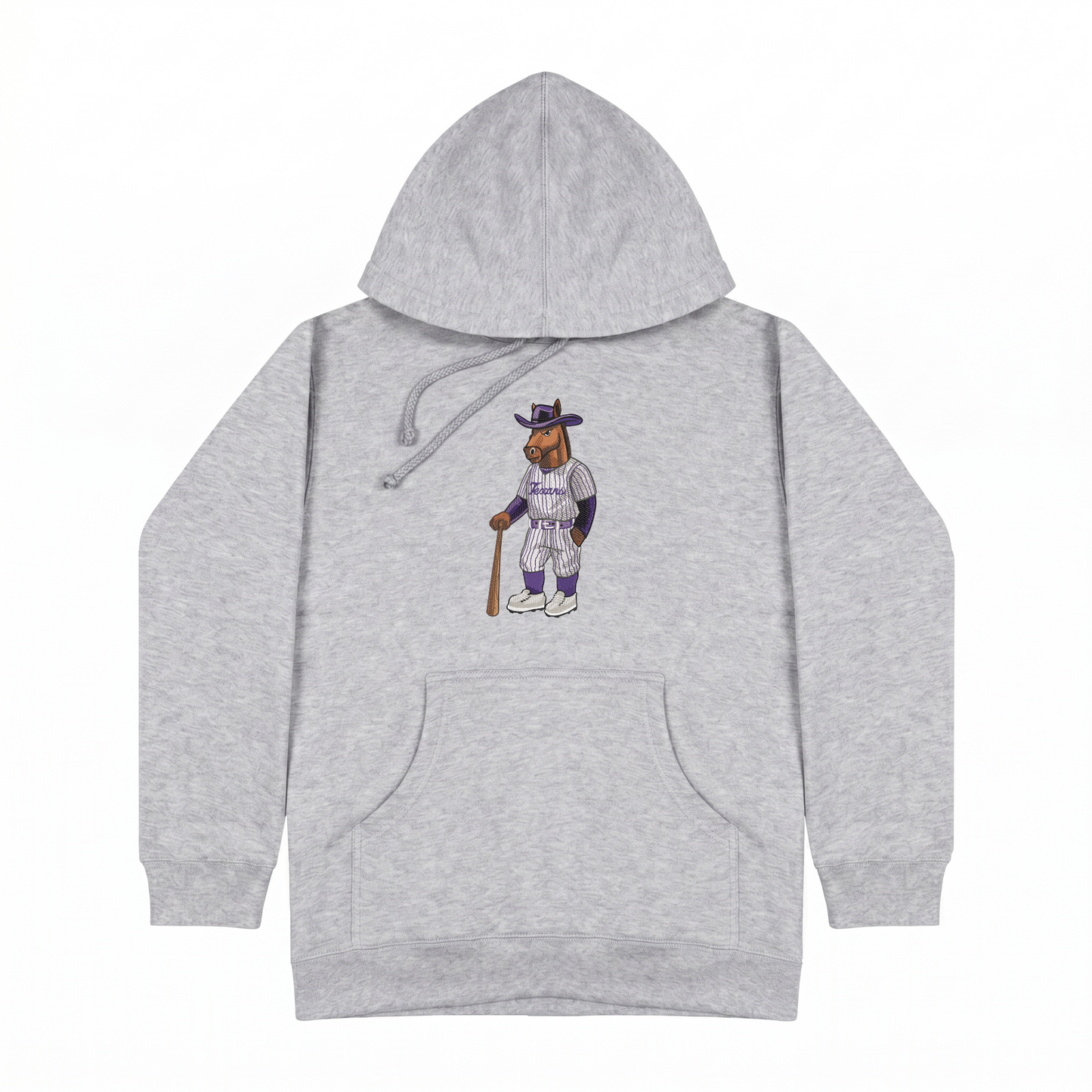 Tarleton Baseball Embroidered Hoodie