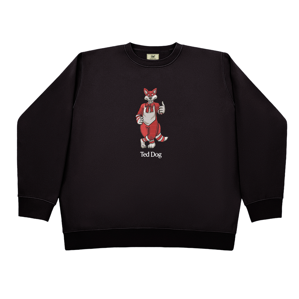 
                      
                        Ted Dog Embroidered Crewneck
                      
                    