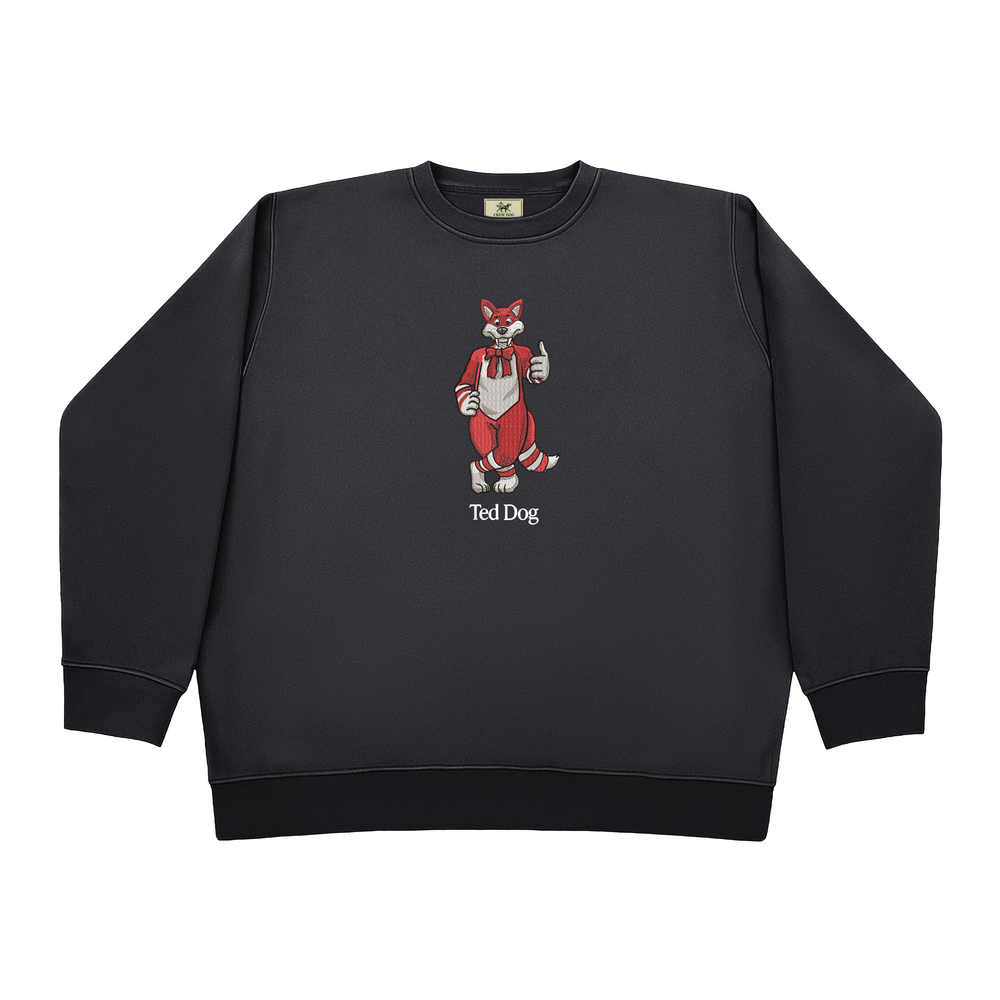 
                      
                        Ted Dog Embroidered Crewneck
                      
                    