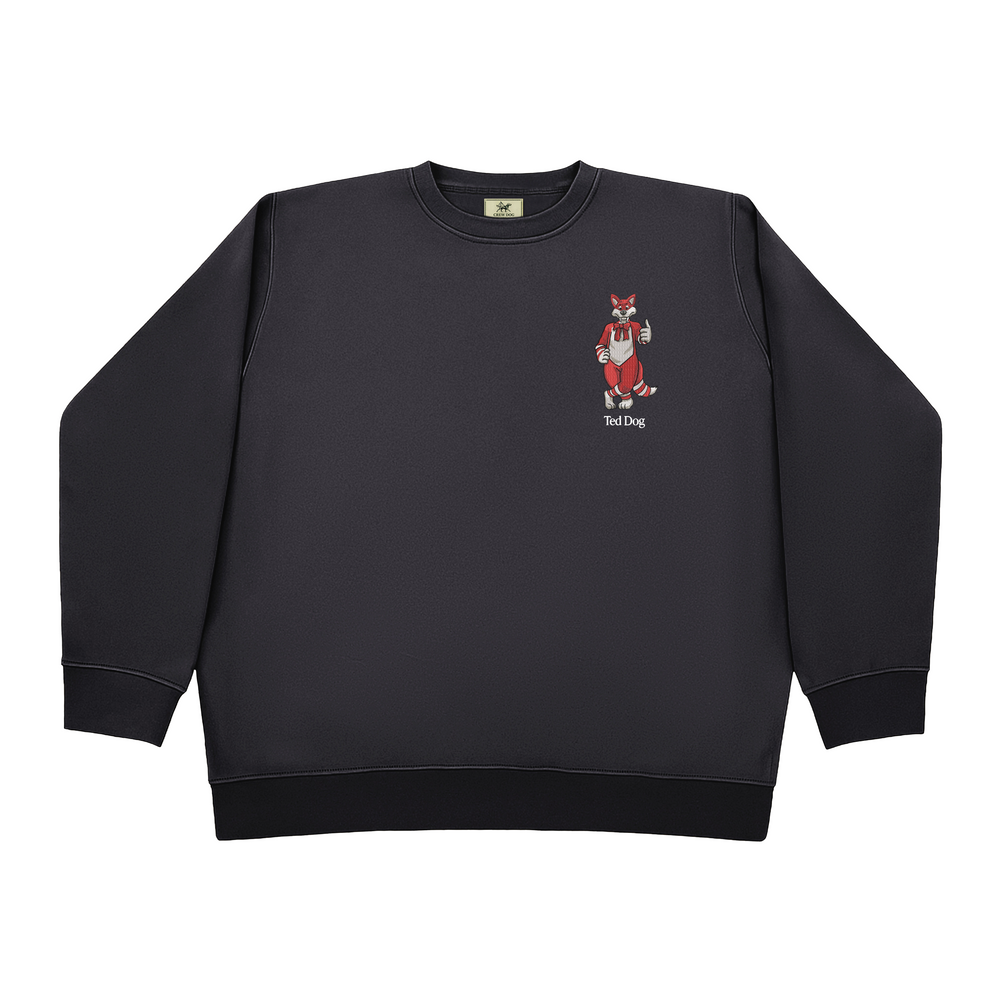 
                      
                        Ted Dog Embroidered Crewneck
                      
                    