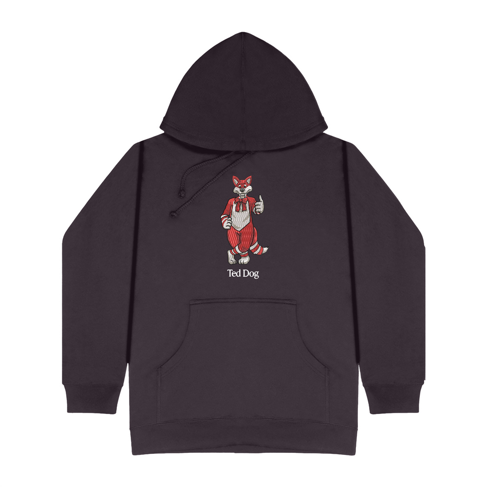 
                      
                        Ted Dog Embroidered Hoodie
                      
                    