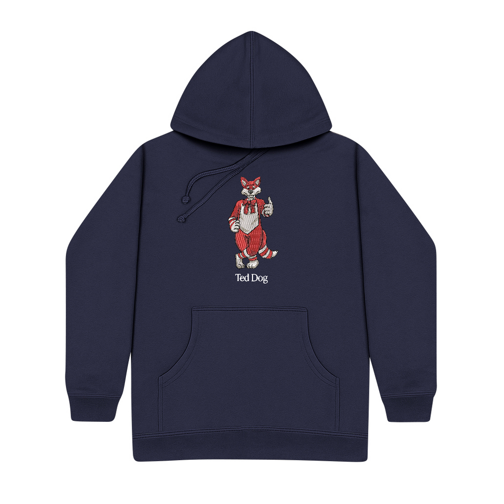 
                      
                        Ted Dog Embroidered Hoodie
                      
                    