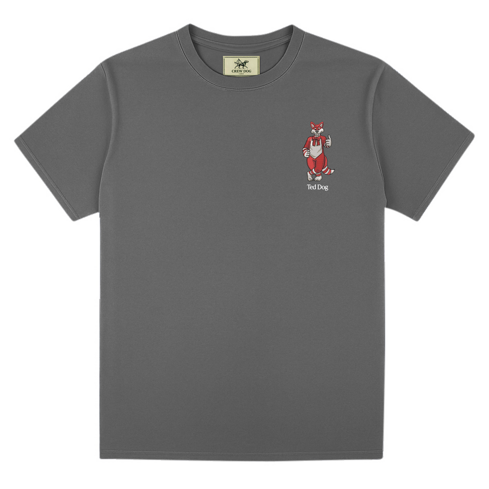 
                      
                        Ted Dog Embroidered Tee
                      
                    