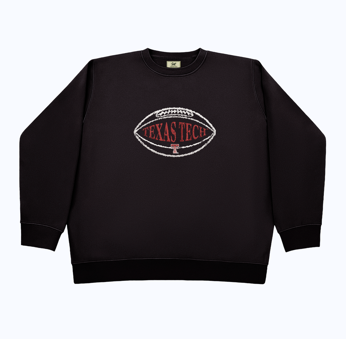 Texas Tech Heritage Embroidered Crewneck
