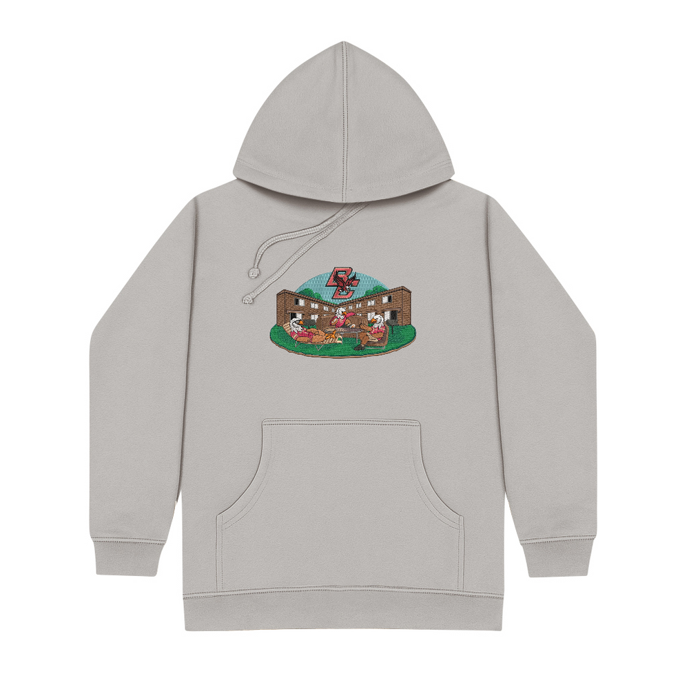 
                      
                        Boston College: The Mods Embroidered Hoodie
                      
                    