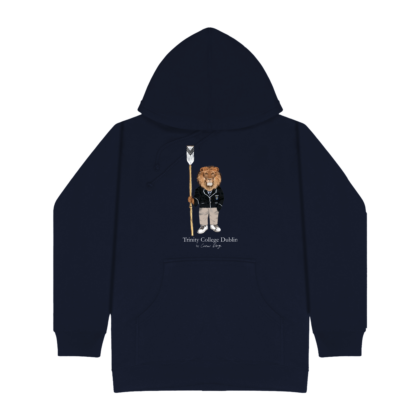 Trinity College Dublin Screen-printed Hoodie