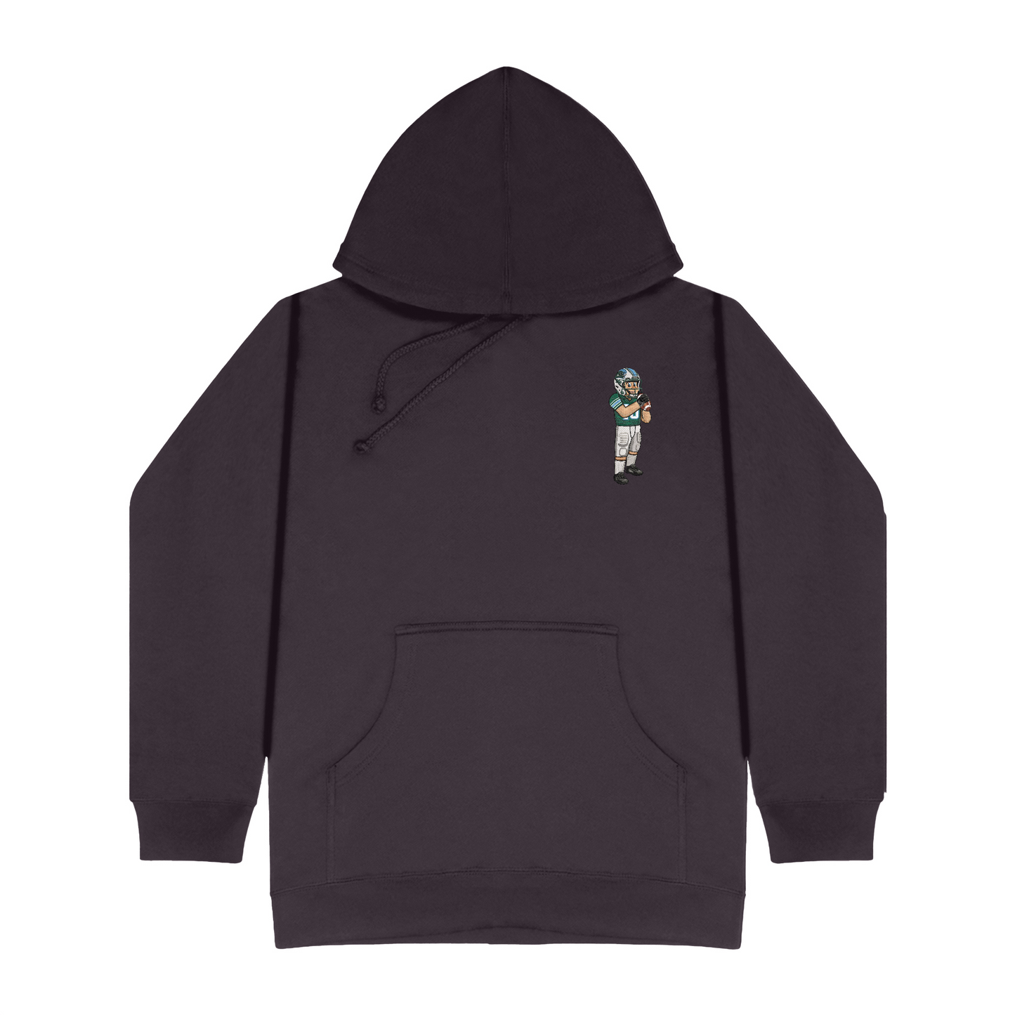 Tulane Football Embroidered Hoodie