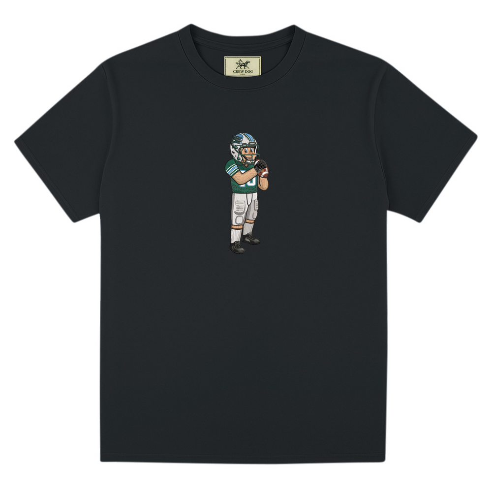 Tulane Football Embroidered Tee