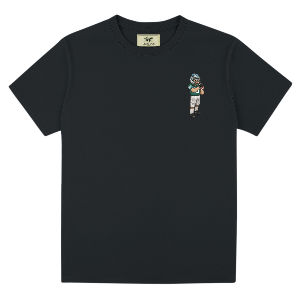Tulane Football Embroidered Tee
