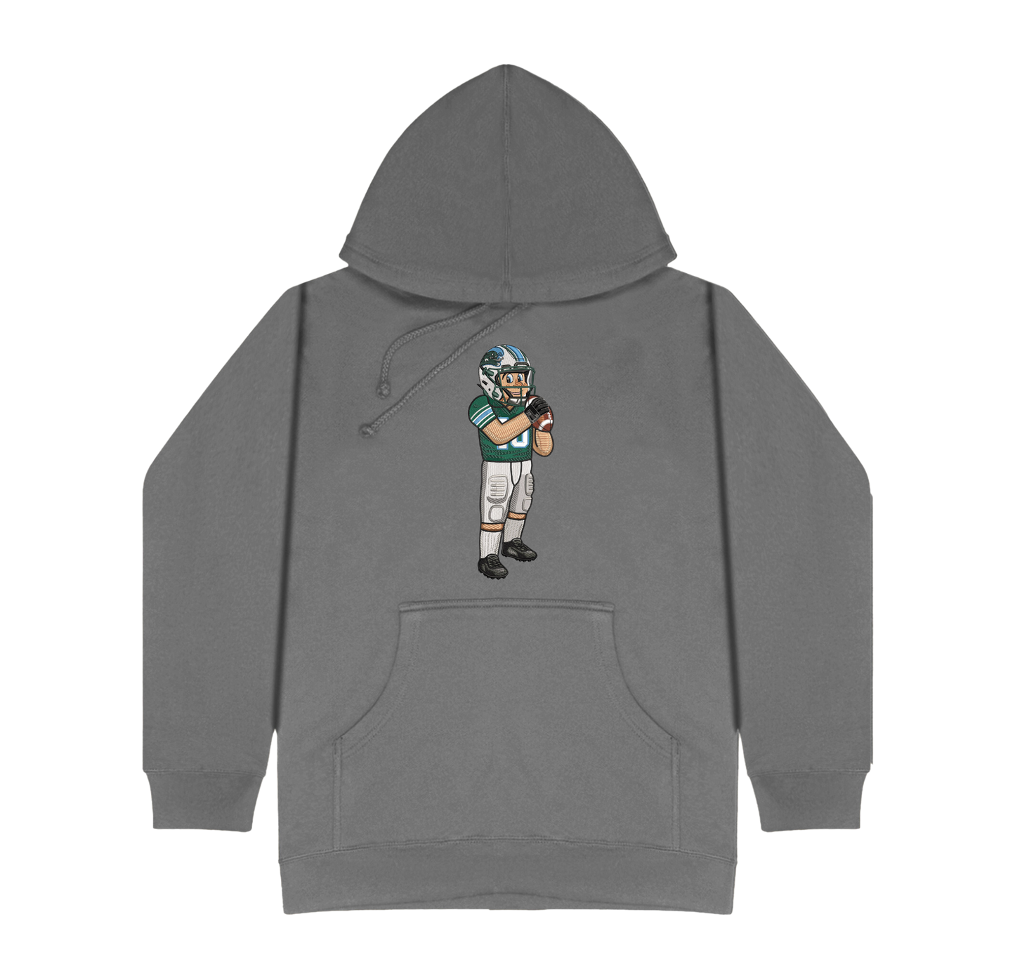 Tulane Football Embroidered Hoodie