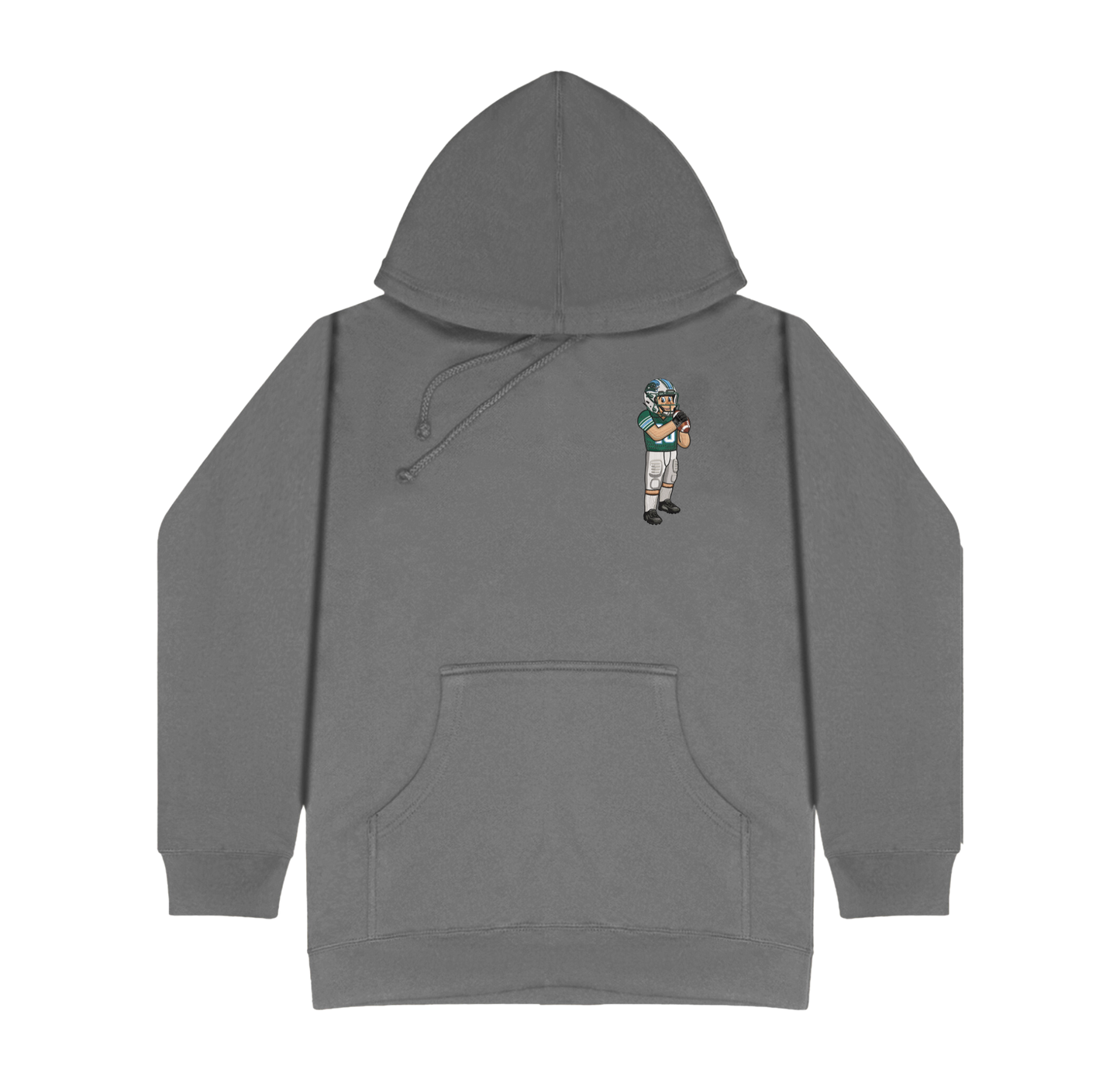 Tulane Football Embroidered Hoodie