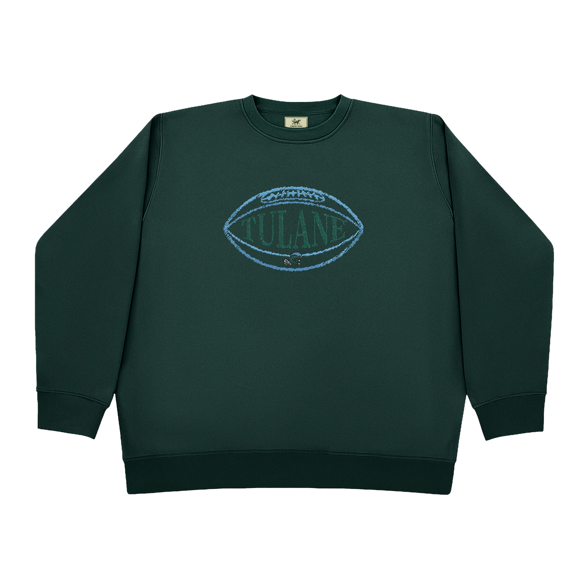 Tulane Heritage Embroidered Crewneck