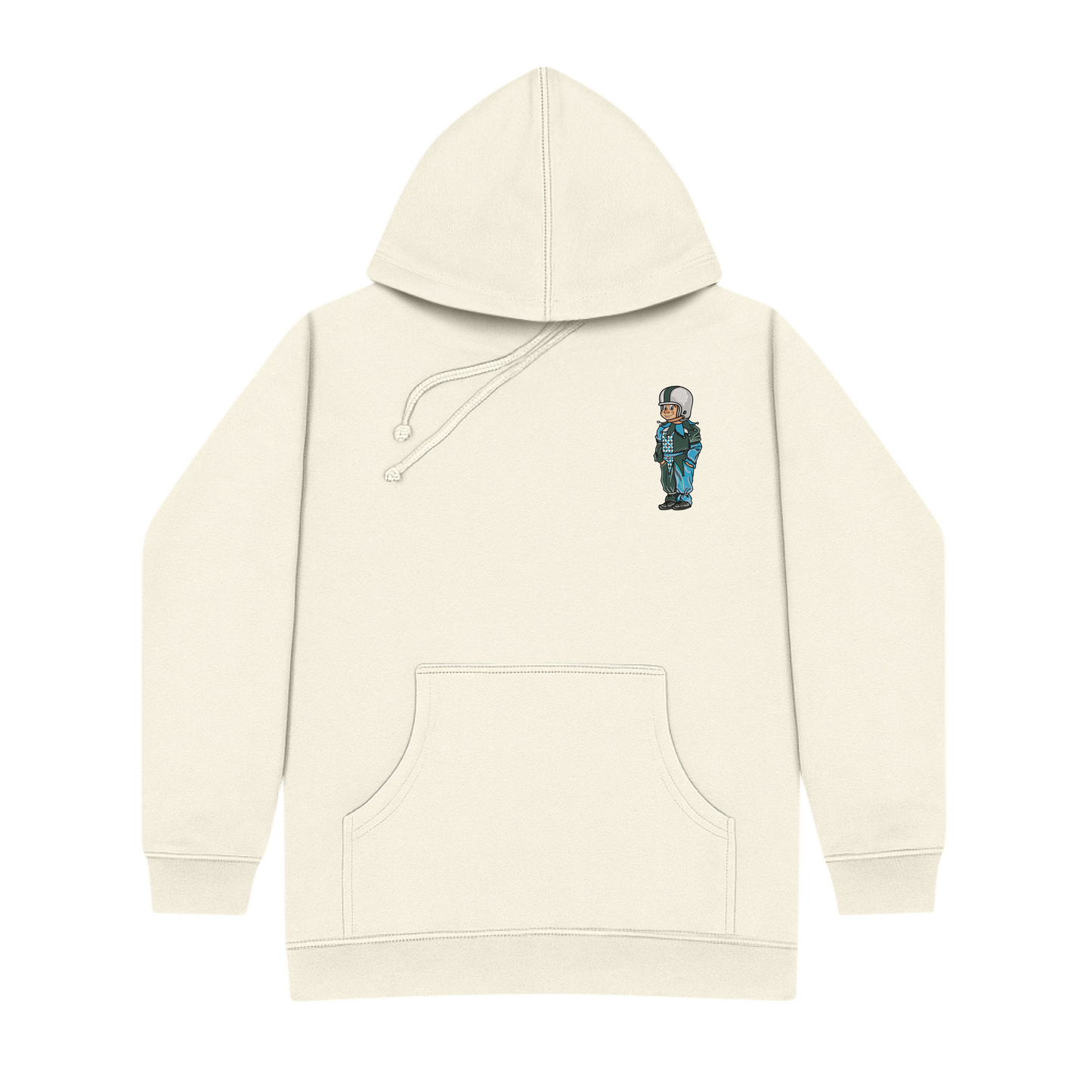 Tulane Mardi Gras Jester Embroidered Hoodie