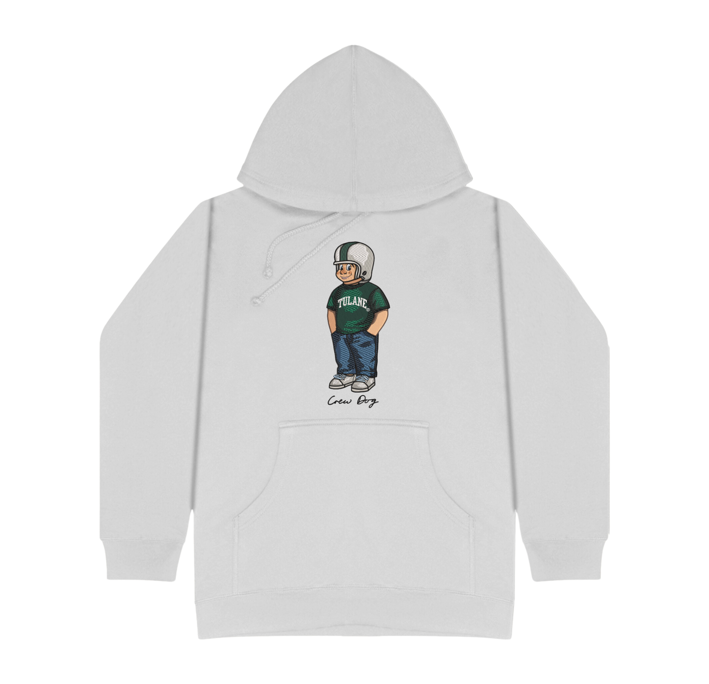 Tulane T-shirt  Embroidered Hoodie