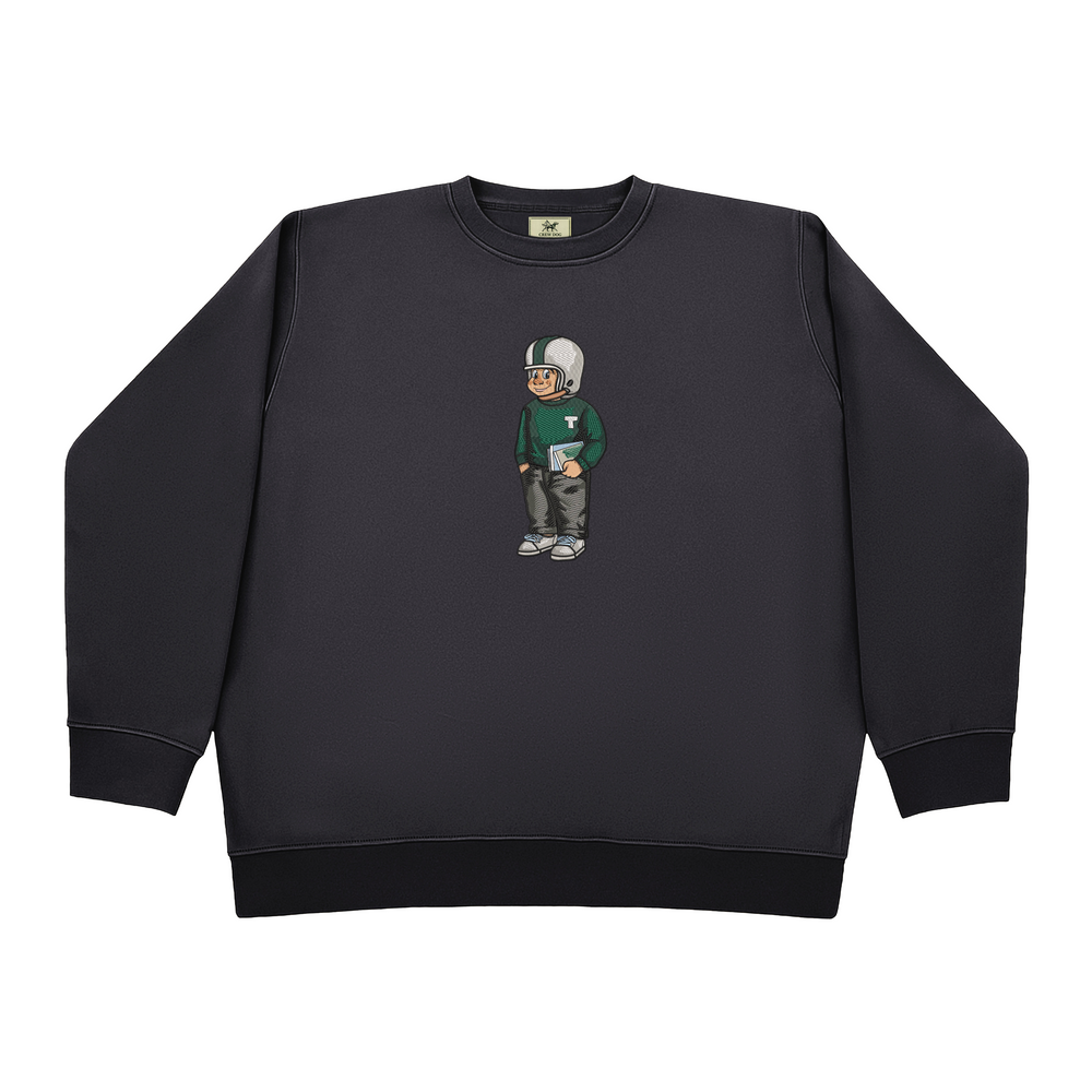 Tulane Sweater Embroidered Crewneck