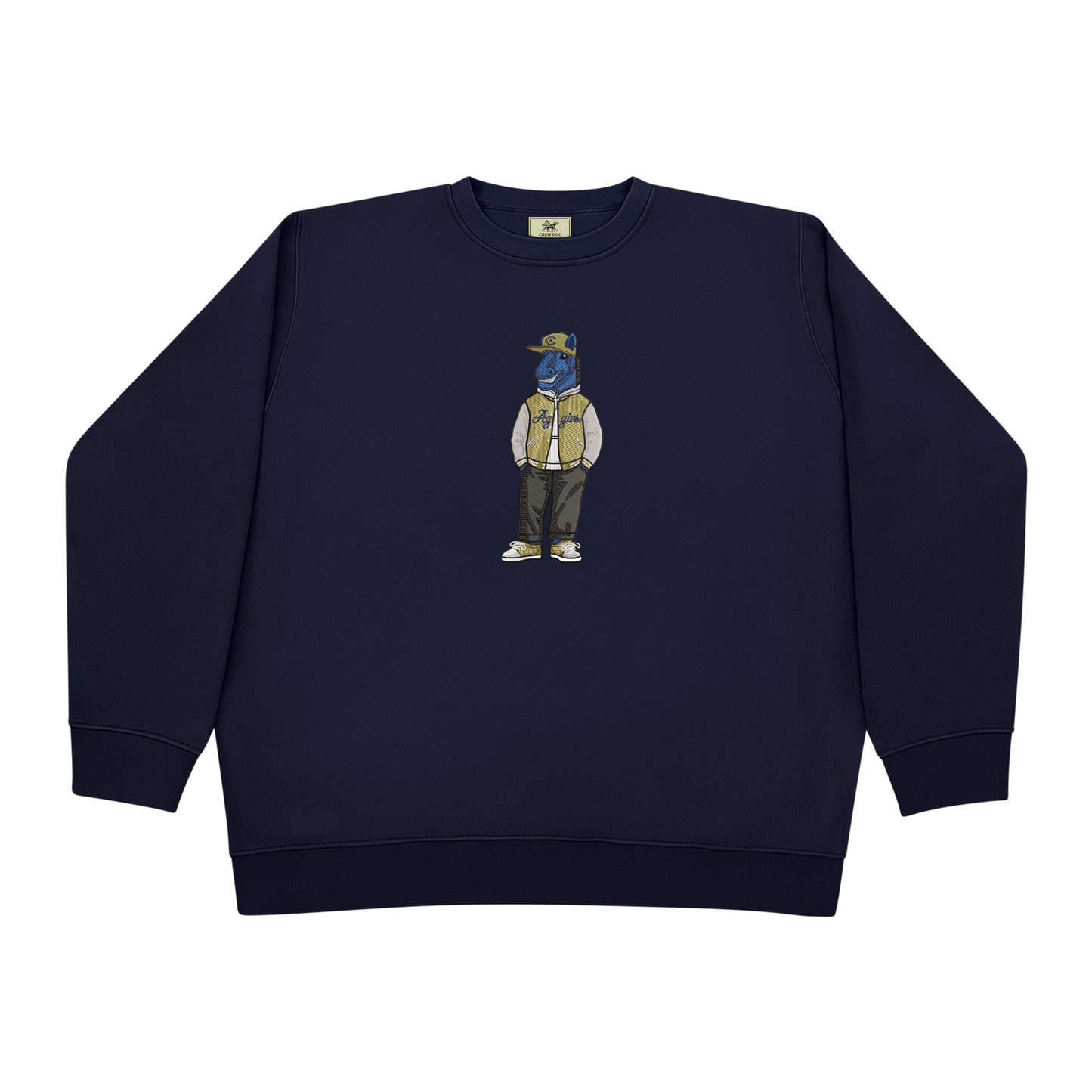 UC Davis Embroidered Crewneck