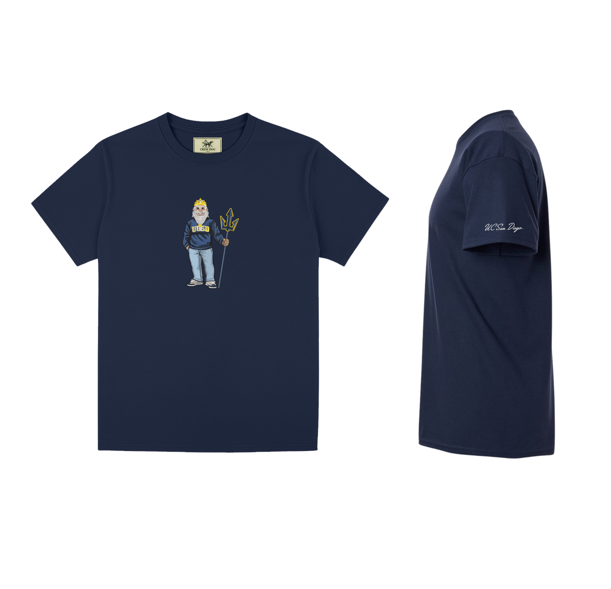UC San Diego Sweater Embroidered Tee
