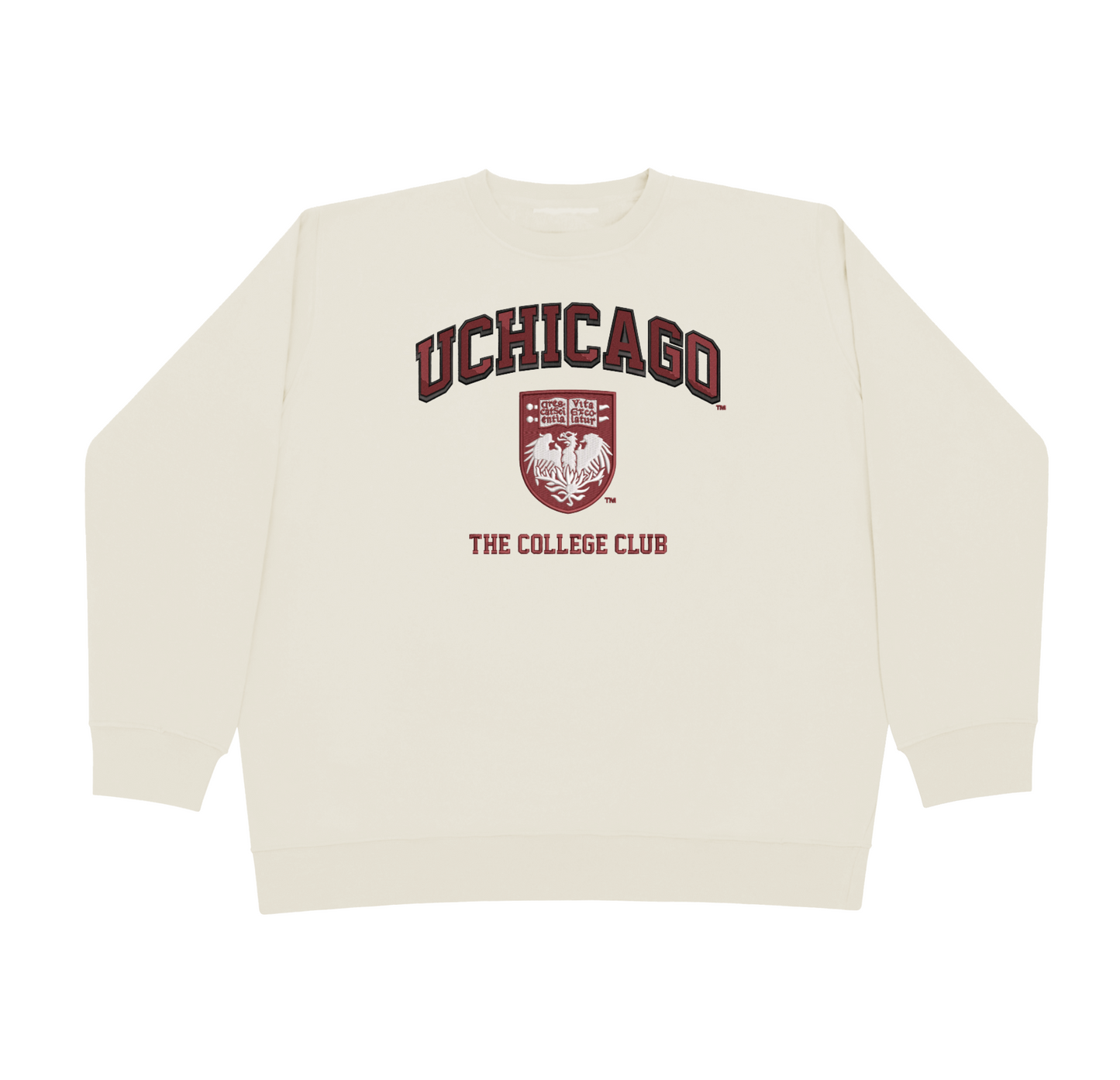 UChicago Original Embroidered Crewneck
