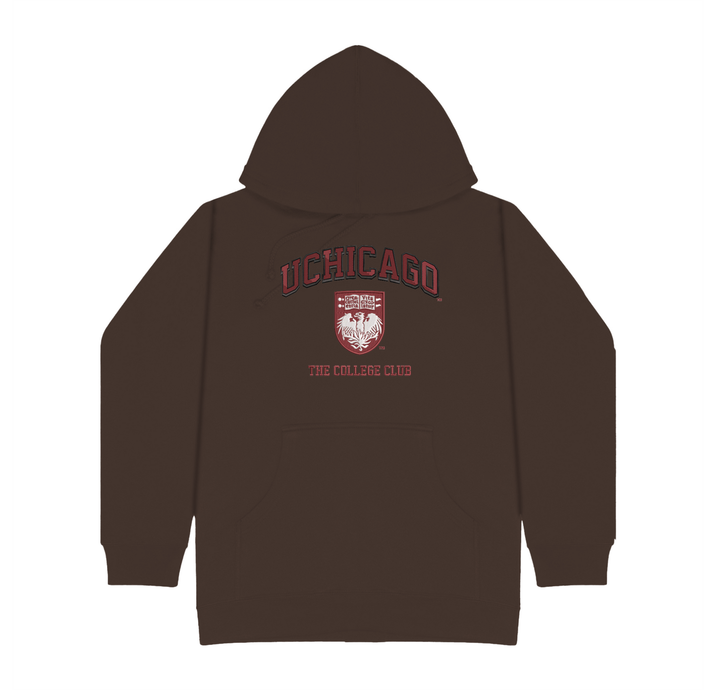 UChicago Original Embroidered Hoodie