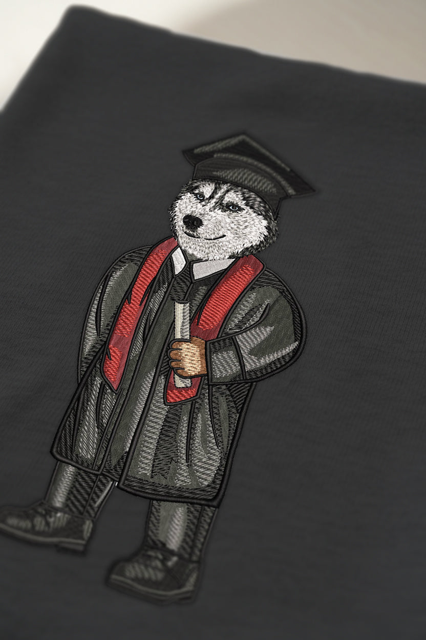UConn Graduation Embroidered Hoodie